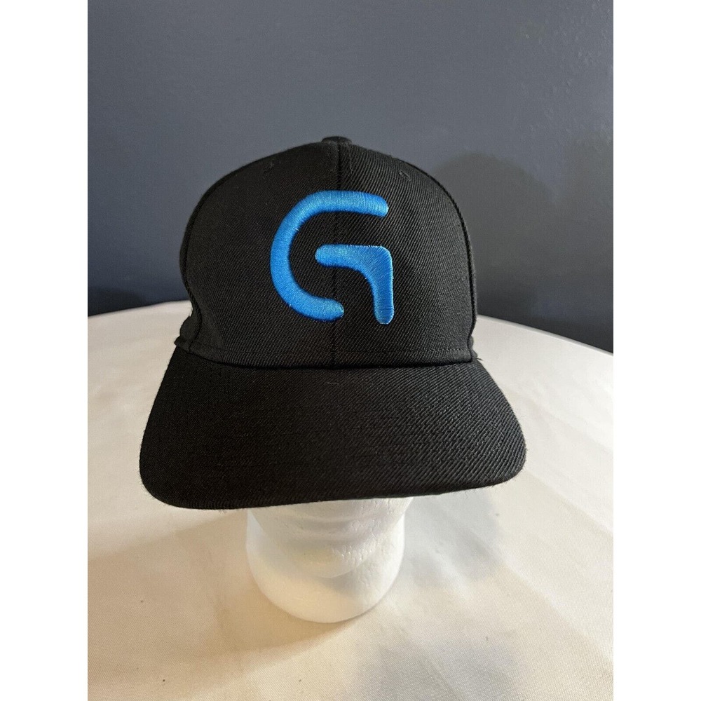 Vintage Logitech G Starter Gaming Hat Adjustable Science Wins Cap Black